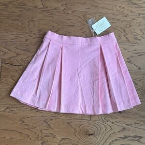 New With Tags The Beaufort Bonnet Company Sandpearl Parson Pleated Skirt